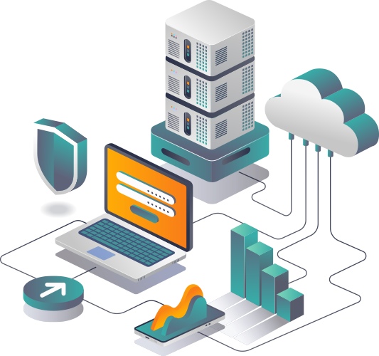 Hosting Illustration